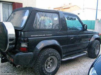 mitsubishi pajero cabriolet setembro/00