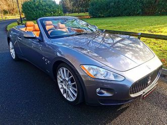 maserati grancabrio auto 2011