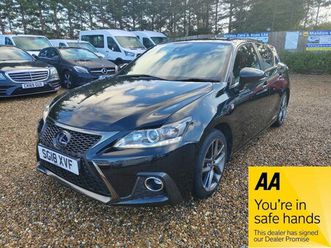 2018 (18) 1.8 200h f sport cvt euro 6 (start/stop) 5dr