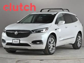 2021 buick enclave avenir w/ apple carplay, heated front seats,