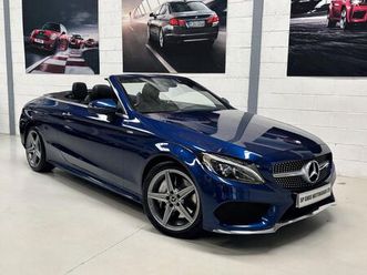 2017 mercedes-benz c-class 2.1d c250d amg line (premium plus)(start/stop) cabriolet 2d 9g-tronic plus