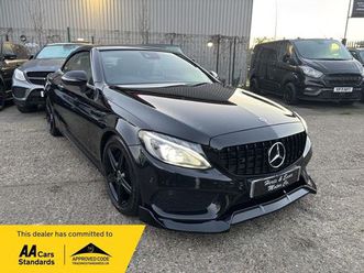 2017 mercedes-benz c-class 2.1d c250d amg line (start/stop) cabriolet 2d 9g-tronic plus