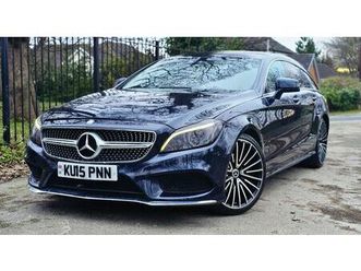 2015 mercedes-benz cls-class 2.1cdi cls220 amg line shooting brake 5d