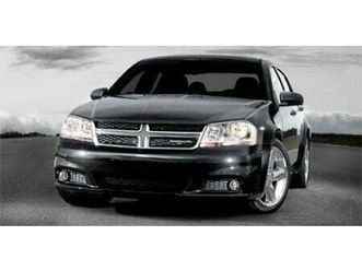 used 2011 dodge avenger lux