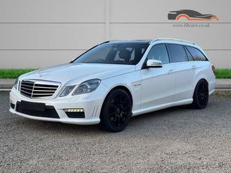 2012 mercedes-benz e-class 5.5 e63 amg (525bhp) estate 5d auto