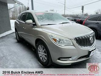 used 2016 buick enclave leather