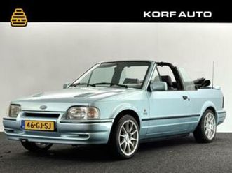 ford escort cabrio 1.6 xr3 kat / elektrisch cabriokap / reca — oldtimers — marktplaats