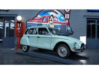 1981 citroen dyane vert manuel, 4 vitesses conduite à gau...