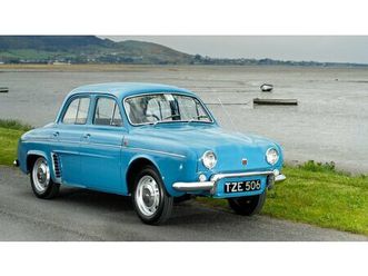 1964 renault dauphine gordini bleu manuel, 4 vitesses con...