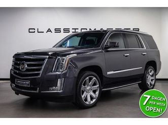 cadillac escalade - 6.2 v8 platinum 6 persoonsuitvoering (€ 35.495, 87 ex b.t.w) captain chairs