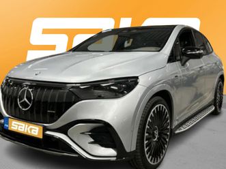 mercedes-benz eqe suv 53 amg 4matic suv ** tulossa / vetokoukku / burmester / 4pyöräohjaus / ilmajousitus / panorama / etumatkustajan näyttö **