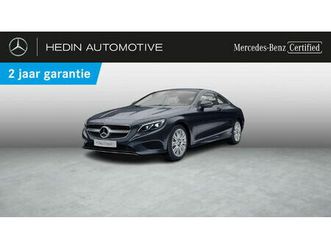 mercedes classe s 400 4matic coupé luxury line | distronic | memory pack | 360° camera | head-up display | verwarmde zetels | sfeerverlichting | parkeer pack