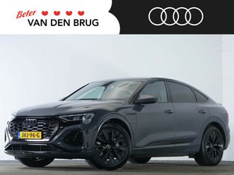 audi q8 sportback e-tron s-line 50 quattro 95 kwh 340 pk | led matrix | trekhaak| head-up | keyless | achteruitrijcamera | adaptieve cruise control |