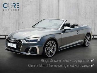 brugt audi s5 3,0 tfsi cabriolet quattro tiptr. til salg