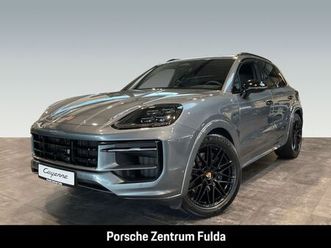 porsche cayenne e-hybrid black edition head-up 21-zoll