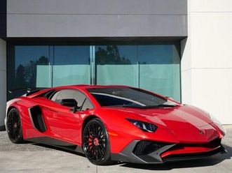 used 2016 lamborghini aventador lp750-4 superveloce