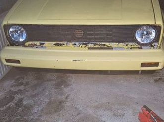 golf 1 cabriolet 1800 cc . 1983