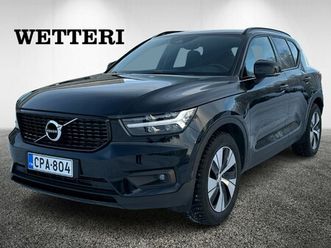 volvo xc40 t5 twe r-design aut/suomi-auto/polttoaine toiminen lisälämm/on call/muk vakkari/blis/pysäköintikamera/etu ja taka tutka/ - /wetteriltä ostettu ja wet