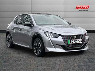 2022 peugeot 208 100kw gt 50kwh 5dr auto hatchback electric automatic
