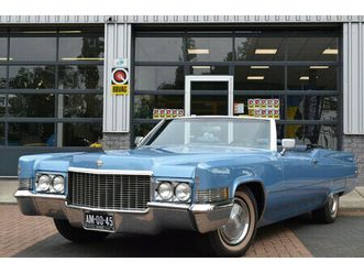 cadillac coupe de ville convertible 7.7l 375 pk !! uniek !!