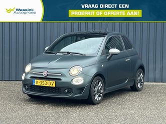 fiat 500 1.0 70pk hybrid rockstar|apple carplay|parkeer sensoren|matte lak