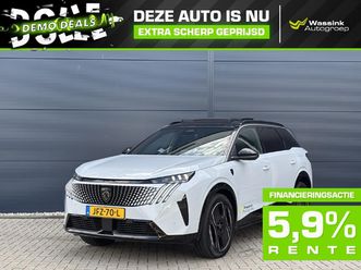 peugeot 5008 ev 73 kwh 325pk awd dual motor launch edition | nappa leder | massage ventilatie verwarming | pixel led | handsfree achterklep | schuifdak | 20 inc