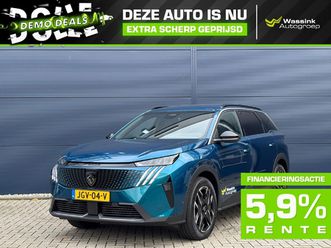 peugeot 5008 1.2 hybrid 145pk e-dsc6 | allure | 360 camera | navigatie | parkeersensoren | carplay | agr stoelen met verwarming