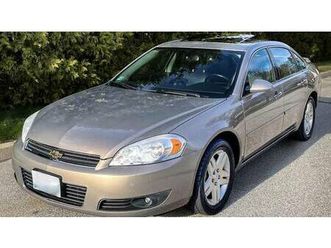 2006 chevy impala ltz 3.9l, blk leather, heated seats, cash only