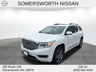 used 2019 gmc acadia denali