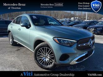 certified 2025 mercedes-benz glc 300 4matic coupe