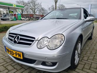 mercedes-benz clk-klasse cabrio - 200 k. avantgarde leder nieuwstaat