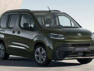 toyota proace city verso dlhá (long), 1.5l diesel (130k), 6 mt, family