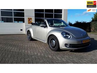 volkswagen beetle cabriolet 1.4 tsi design, automaat, navi, cruise, bovag-garantie