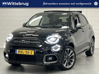 fiat 500x 1.5 130pk hybrid sport cabrio navigatie | open dak | parkeercamera | all season banden!