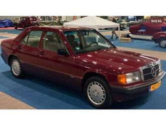 mercedes 190e. 1.8 sportline 156.000km barolo-rosso. — mercedes-benz — marktplaats