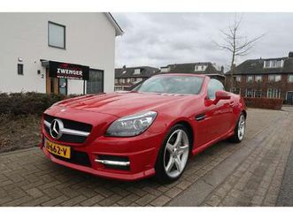 mercedes-benz slk 350 aut f-1 amg panoramadak|memory|harman-kardon|rode-gordels|xenon-led|airscarf|goed onderhouden