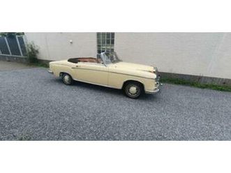 mercedes-benz 220se cabriolet 1961 w128 — mercedes-benz — marktplaats