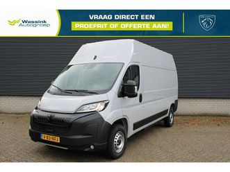 peugeot e-boxer gb ev 110 kwh 273pk l3h2 35 zwaar i navi i parkeersensoren i cruise control i climate control
