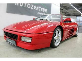 ferrari 348 spyder h-zulassung/deutsch/unfallfrei/klima