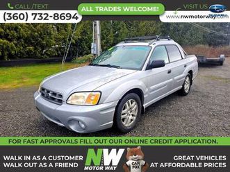 2003 subaru baja sport utility pickup 4d pickup is priced to sell now!