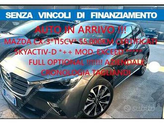mazda cx-3 115cv exceed*no vincoli finanziam*crono