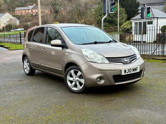 2010 nissan note 1.6 n-tec 5dr auto mpv petrol automatic