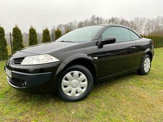 renault megane 1.6 benzyna cabrio panorama klima elektryka plock