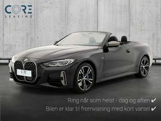 brugt bmw m440i 3,0 cabriolet connected xdrive aut. til salg
