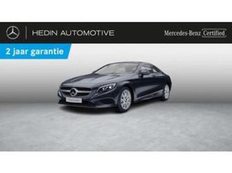 ② mercedes-benz s-klasse 400 4matic coupé luxury line distron — mercedes-benz — 2ememain