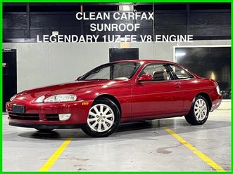 1992 lexus sc 400 - 39k low miles! - clean carfax - 1uz-fe v8 - sunroof