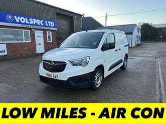 vauxhall combo 1.6 turbo d 2300 edition panel van 4dr diesel manual l1 h1 euro 6 (start/stop) (100 ps)