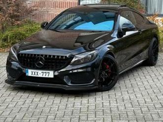 ② mercedes c180 w205 coupe pack amg automatique euro 6b — mercedes-benz — 2ememain