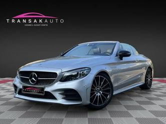 mercedes classe c cabriolet 220 d 9g-tronic amg line - excellent etat - suivi complet