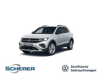 t-cross goal 1.0 tsi dsg led navi rear view acc app connect shz park assist